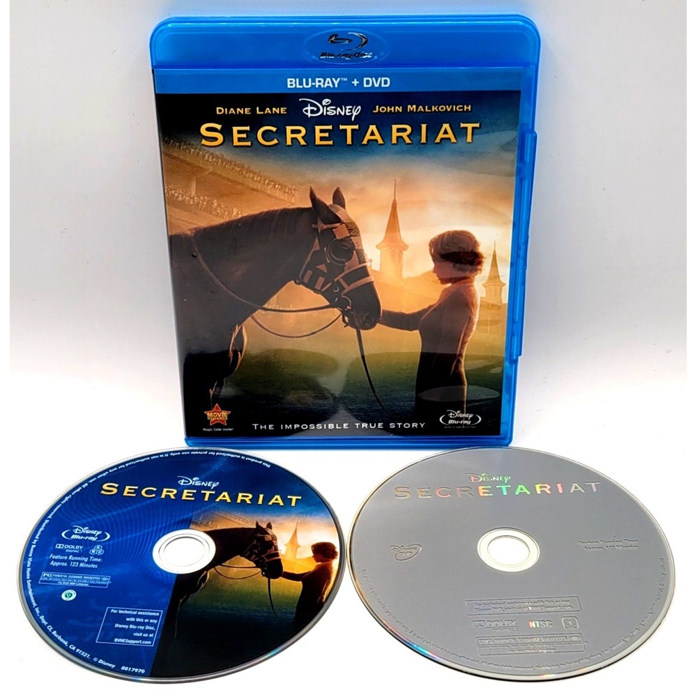Secretariat (Blu-ray / DVD COMBO 2010) Disney Movie